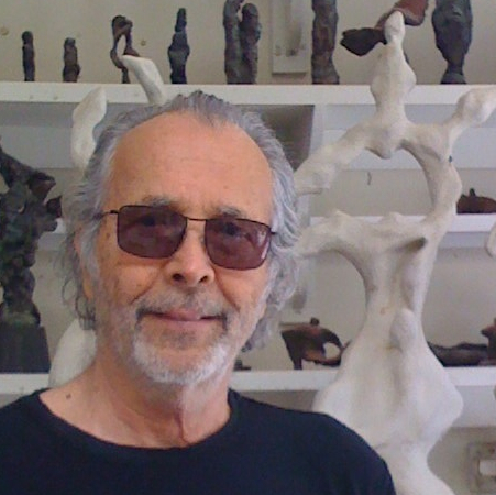 Herb Alpert at his home art studio in Malibu, CA (2012)